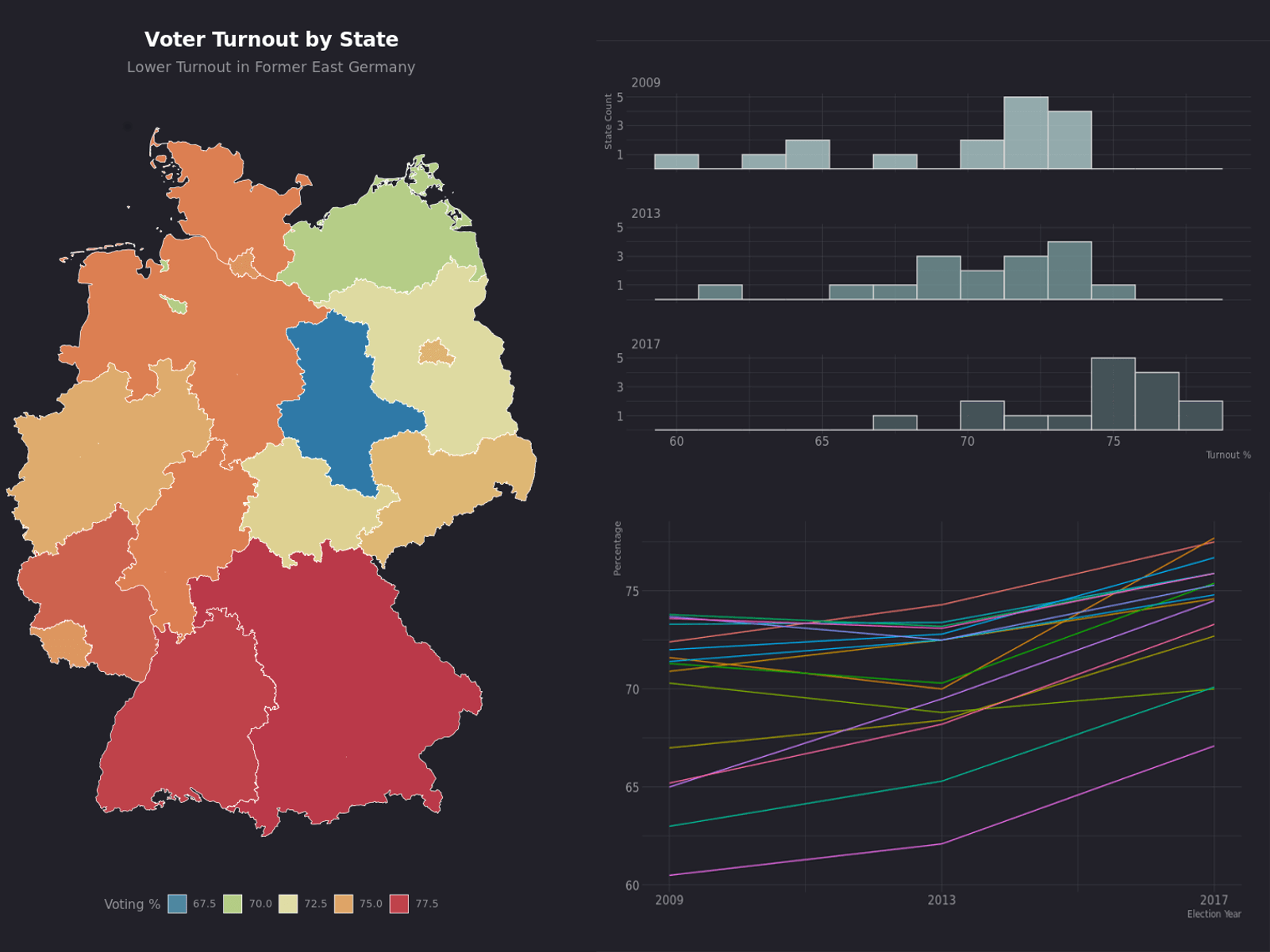Voter Turnout Map